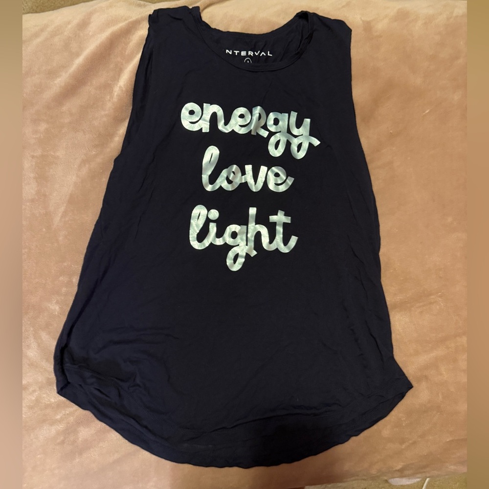 NWOT Interval workout top